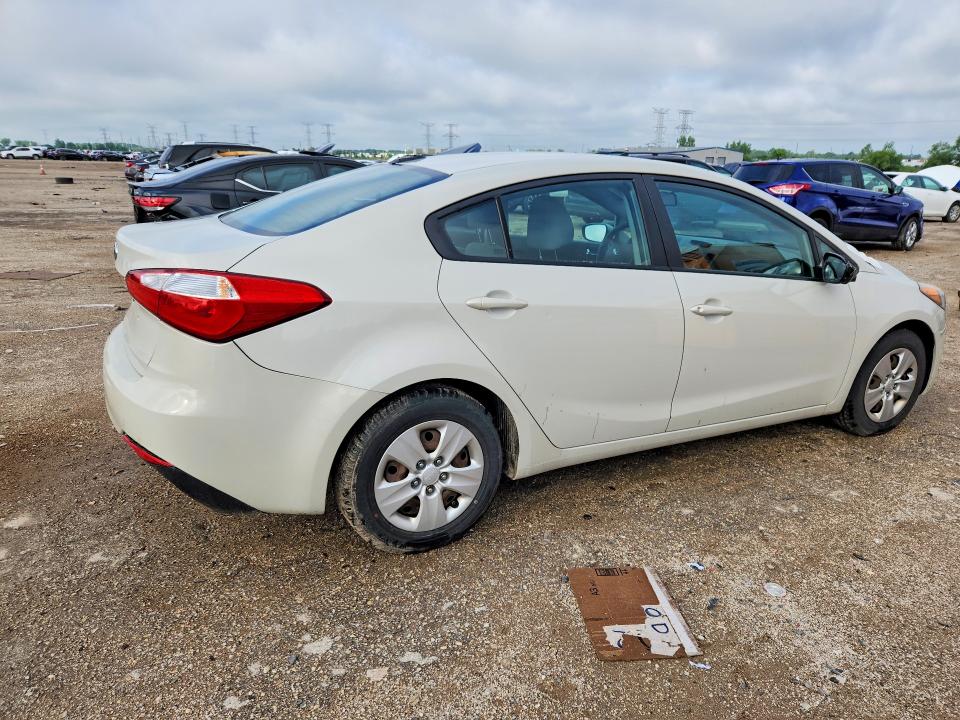2015 Kia Forte VIN KNAFK4A68F5314891 COPART salvage auction — REAR END, Il - Salvage Certificate, sold $1,650 on 2026-07-16 (photo 3)