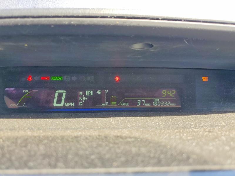2012 Toyota Prius v VIN JTDZN3EU3C3017397 COPART salvage auction — FRONT END, Ca - Salvage Certificate, sold $975 on 2026-07-08 (photo 9)