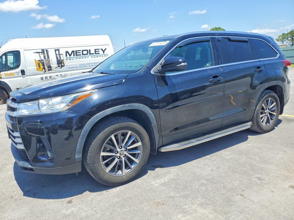 2019 Toyota VIN 5TDKZRFH4KS349971 COPART salvage auction — HAIL, Ok - Certificate Of Title, sold $15,700 on 2026-07-08 (photo 1)