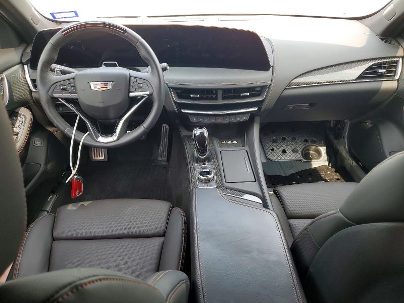 2025 Cadillac VIN 1G6DP5RK9S0117452 COPART salvage auction — WATER/FLOOD, Tx - Salvage Title-Flood Damage, sold $3,300 on 2026-07-24 (photo 8)