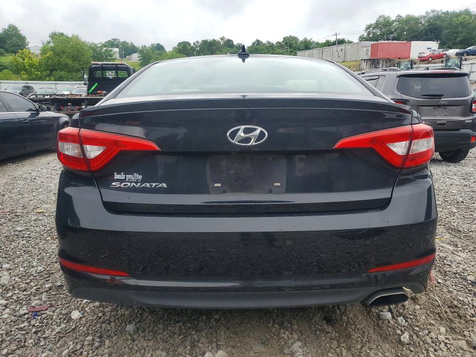 2016 Hyundai Sonata VIN 5NPE24AF1GH389741 COPART salvage auction — MECHANICAL, Oh - Certificate Of Title, sold $2,007 on 2026-07-02 (photo 6)