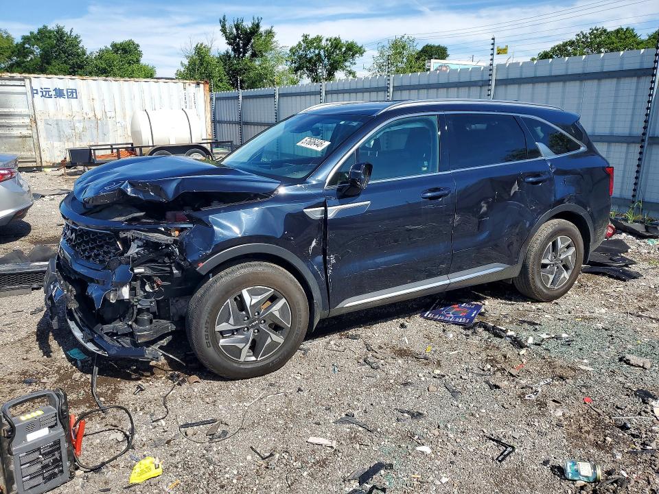 2022 Kia VIN KNDRG4LG4N5090038 COPART salvage auction — FRONT END, Il - Salvage Certificate, sold $5,700 on 2026-07-24 (photo 1)