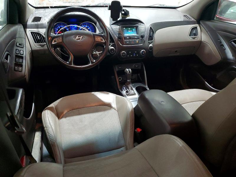 2015 Hyundai Tucson VIN KM8JUCAG2FU073874 COPART salvage auction — FRONT END, Ny - Mv-907A Salvage Certificate, sold $1,550 on 2026-07-20 (photo 8)