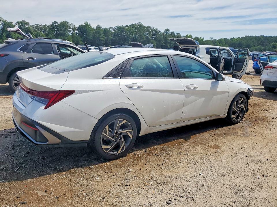 2025 Hyundai Elantra VIN KMHLS4DG3SU962273 COPART salvage auction — FRONT END, GA - CERTIFICATE OF TITLE, sold $6,700 on 2026-07-20 (photo 3)