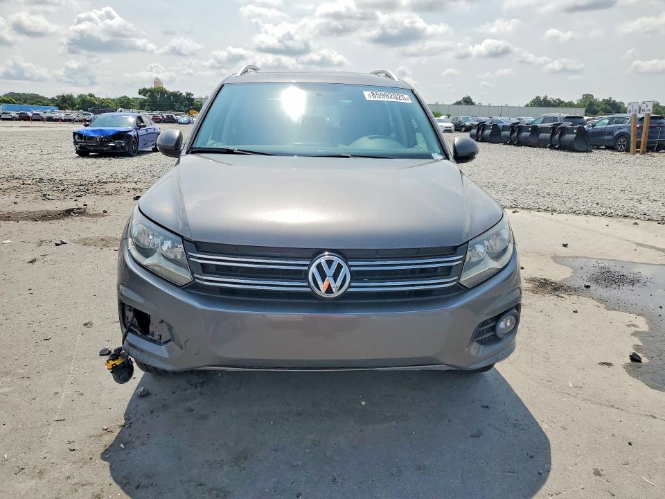 2015 Volkswagen Tiguan VIN WVGAV7AX7FW516013 COPART salvage auction — MECHANICAL, Fl - Certificate Of Title, sold $1,350 on 2026-07-06 (photo 5)