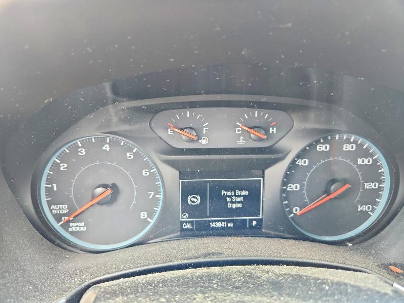 2018 Chevrolet Equinox VIN 2GNAXTEX2J6343321 COPART salvage auction — FRONT END, Oh - Certificate Of Title (P), sold $4,100 on 2026-07-09 (photo 9)