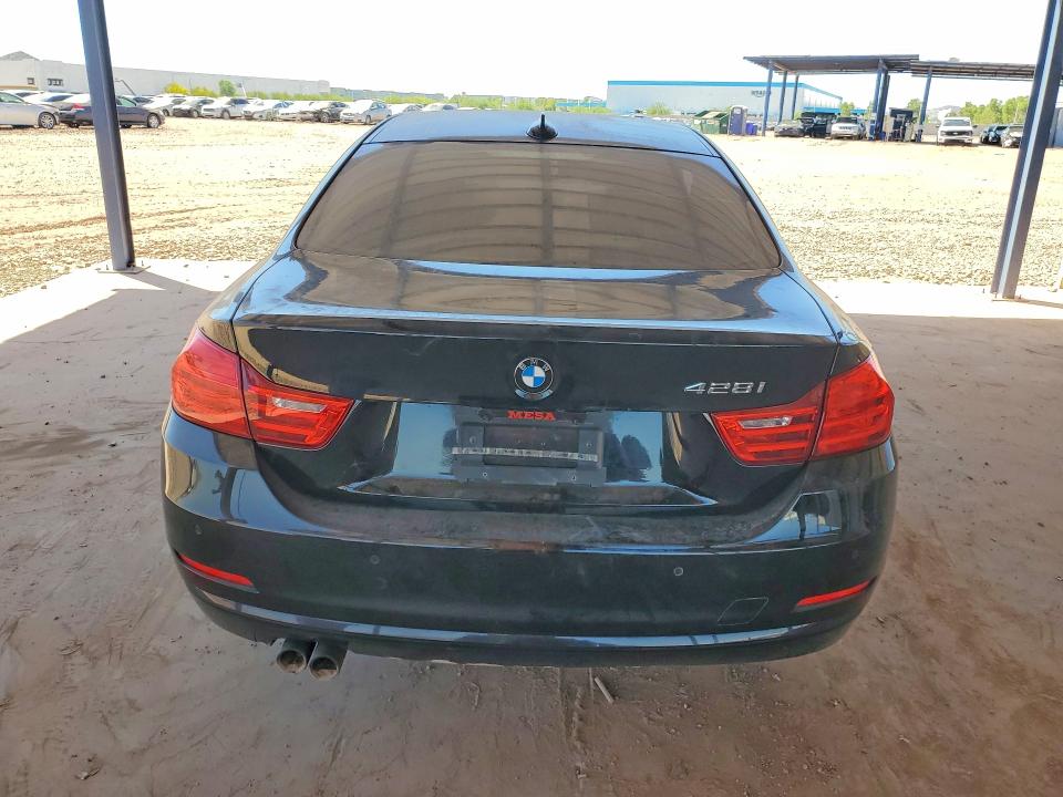 2015 BMW 4er VIN WBA3N3C58FK234971 COPART salvage auction — FRONT END, AZ - CERT OF TITLE - SALVAGE, sold $175 on 2026-07-23 (photo 6)