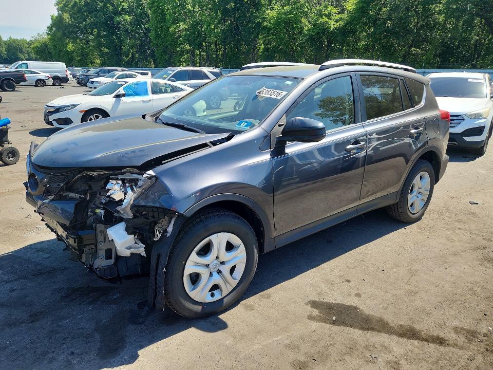 2014 Toyota Rav 4 VIN JTMBFREV6ED080243 COPART salvage auction — FRONT END, Nj - Cert Of Title-Salvage, sold $4,500 on 2026-07-14 (photo 1)