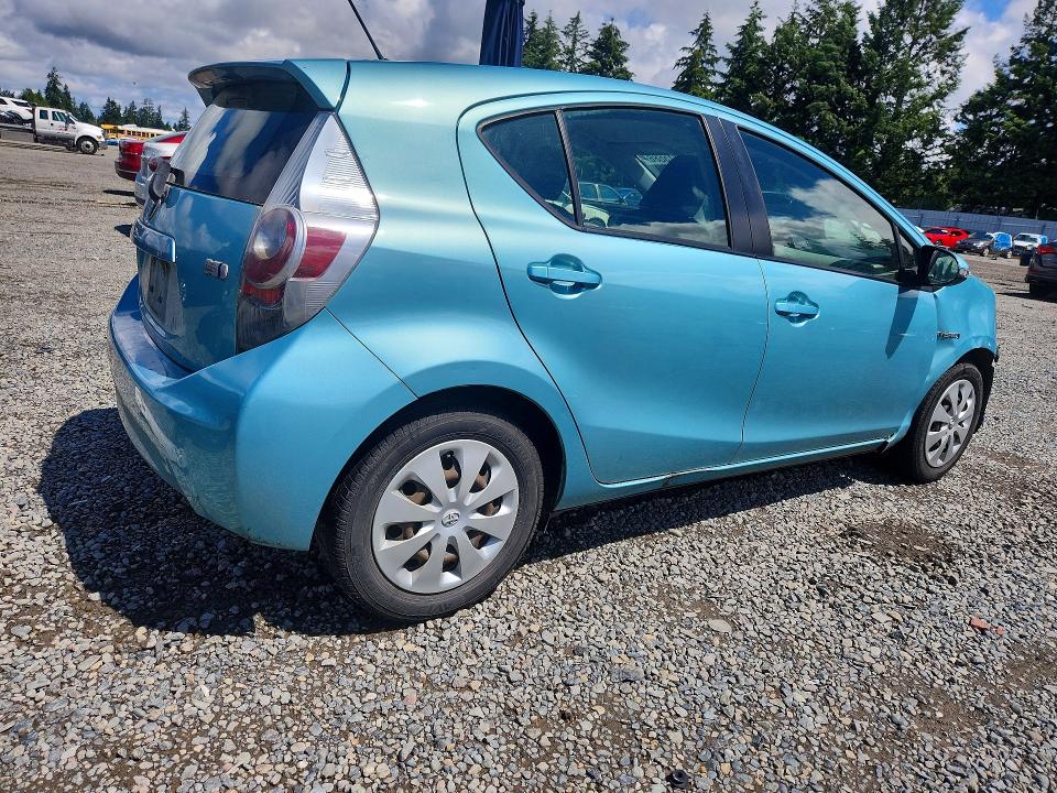 2012 Toyota Prius VIN JTDKDTB34C1030249 COPART salvage auction — FRONT END, Wa - Bill Of Sale, sold $1,250 on 2026-07-31 (photo 3)