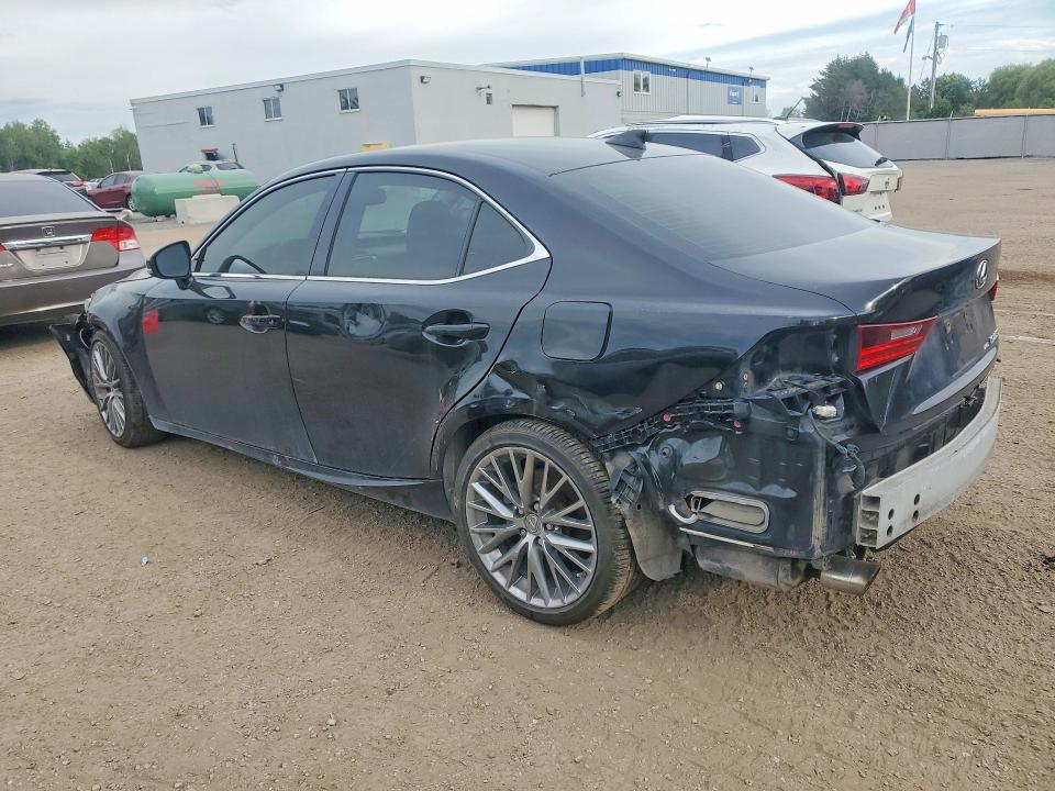 2015 Lexus Is VIN JTHCF1D24F5016600 COPART salvage auction — REAR END, On - Permit Salvage, sold $500 on 2026-07-23 (photo 2)