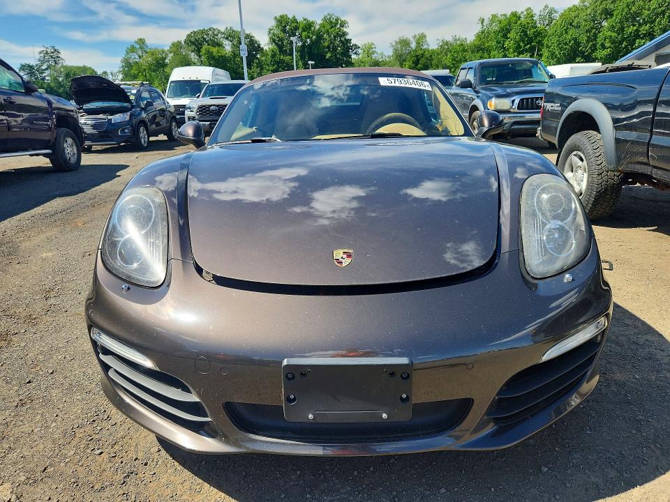 2013 Porsche Boxster VIN WP0CB2A8XDS133253 COPART salvage auction — MECHANICAL, Ct - Cert Of Title-Salvage, sold $2,550 on 2026-07-23 (photo 5)