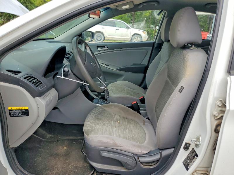 2017 Hyundai Accent VIN KMHCT4AE6HU369743 COPART salvage auction — REAR END, Tx - Salvage Vehicle Title, sold $2,000 on 2026-07-28 (photo 7)