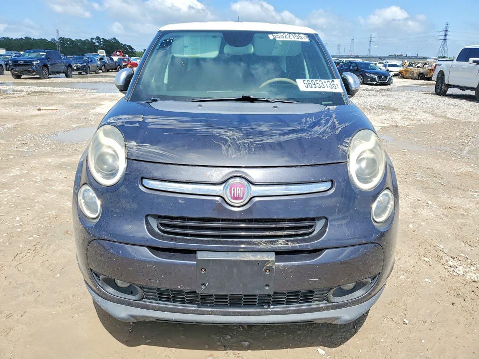 2015 Fiat 500l VIN ZFBCFACH8FZ035119 COPART salvage auction — REAR END, Tx - Certificate Of Title (P), sold $1,100 on 2026-07-17 (photo 5)