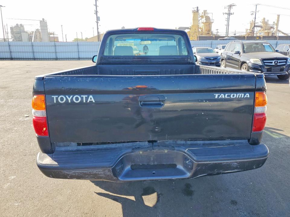 2004 Toyota Tacoma VIN 5TENL42N24Z433273 COPART salvage auction — FRONT END, Ca - Salvage Certificate, sold $2,350 on 2026-07-27 (photo 6)