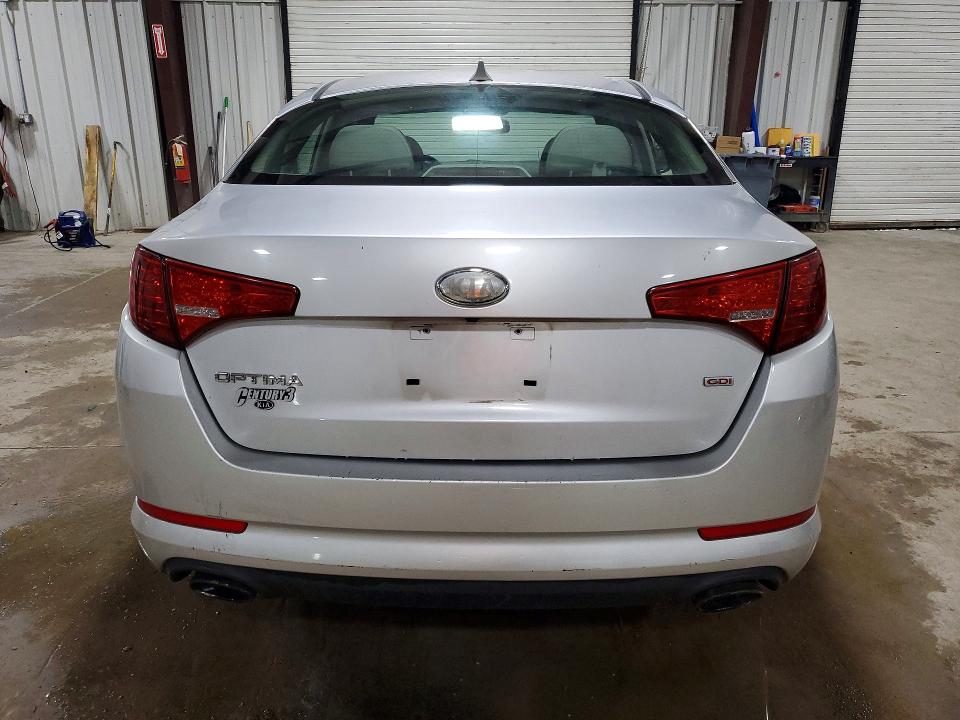 2013 Kia Optima VIN KNAGM4A73D5400663 COPART salvage auction — VANDALISM, Pa - Cert Of Salvage-Theft, sold $500 on 2026-07-22 (photo 6)