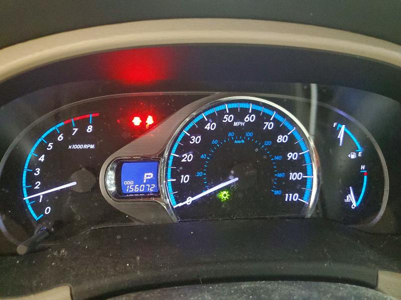 2013 Toyota Sienna VIN 5TDDK3DC0DS066505 COPART salvage auction — FRONT END, Mn - Cert Of Title-Salvage, sold $4,250 on 2026-07-16 (photo 9)