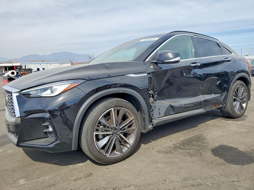 2024 Infiniti Qx55 VIN 3PCAJ5JR0RF108760 COPART salvage auction — SIDE, Ca - Salvage Certificate, sold $10,200 on 2026-07-08 (photo 1)