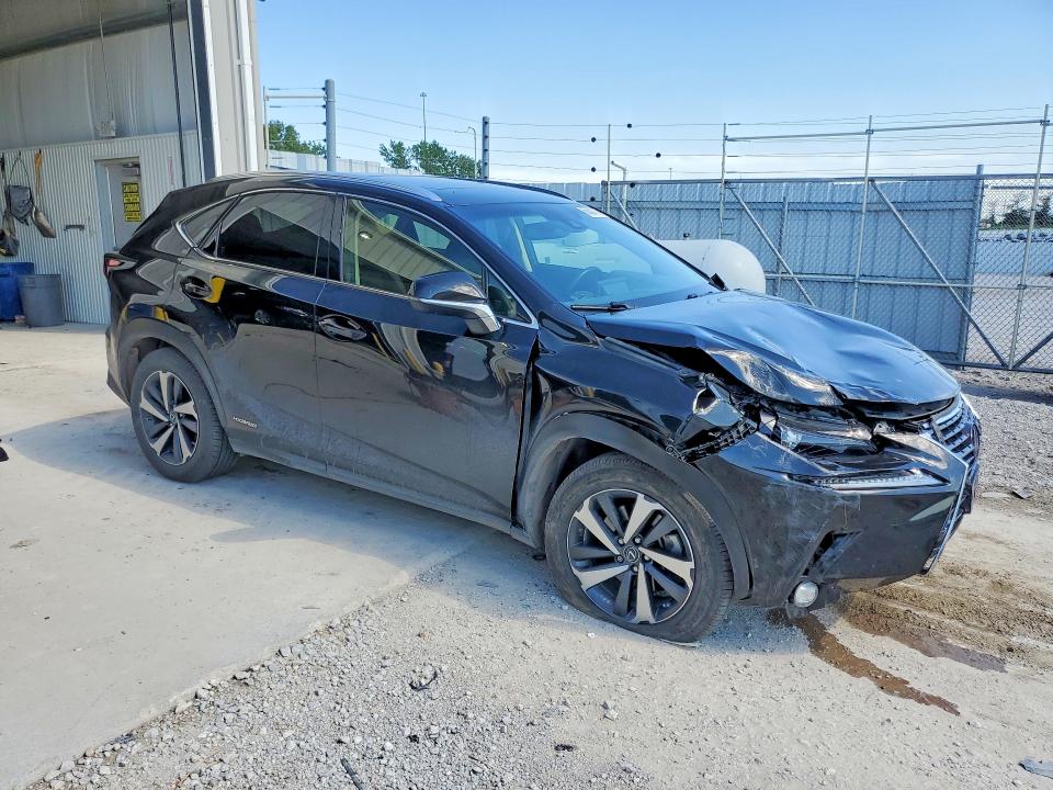 2019 Lexus Nx VIN JTJBJRBZ7K2120677 COPART salvage auction — FRONT END, NE - CERT OF TITLE-SALVAGE, sold $1,600 on 2026-07-21 (photo 4)