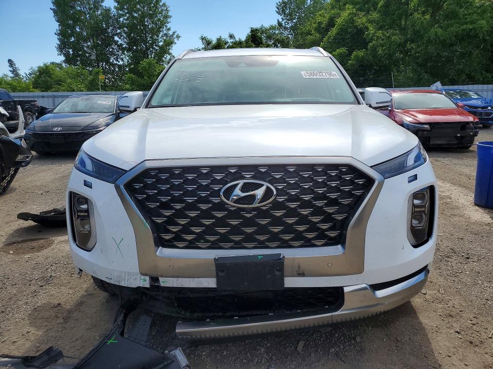 2022 Hyundai Palisade VIN KM8R5DHE4NU406004 COPART salvage auction — UNDERCARRIAGE, On - Permit Salvage, sold $9,100 on 2026-07-09 (photo 5)