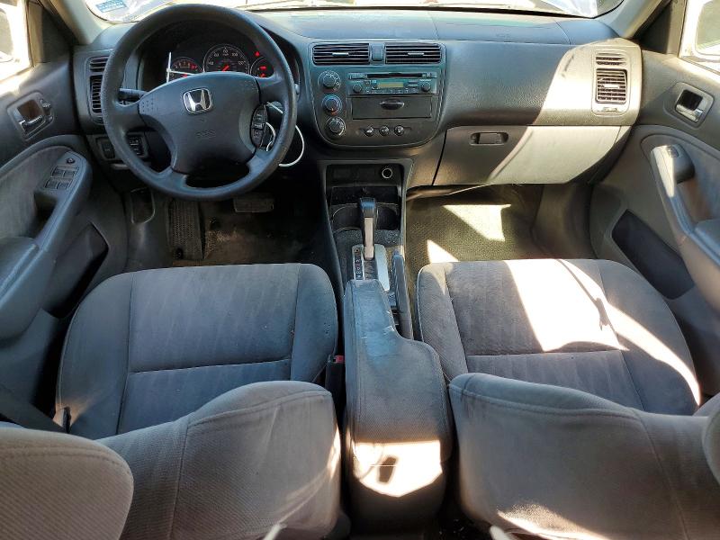 2004 Honda Civic VIN 2HGES16534H572627 COPART salvage auction — REAR END, NY - MV-907A SALVAGE CERTIFICATE, sold $350 on 2026-07-02 (photo 8)