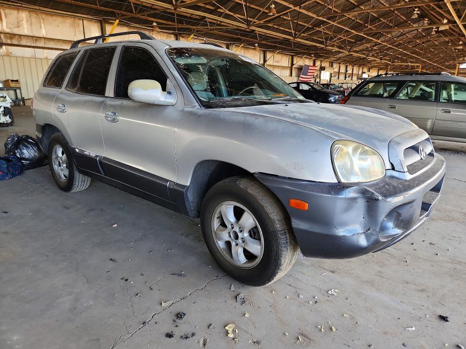 2005 Hyundai Santa fe VIN KM8SC73D65U959213 COPART salvage auction — FRONT END, Az - Certificate Of Title, sold $550 on 2026-07-22 (photo 4)
