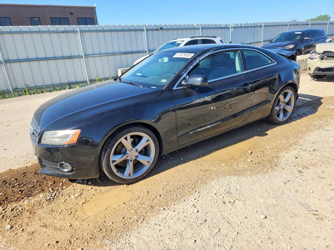 2012 Audi A5 VIN WAULFAFRXCA000719 COPART salvage auction — Side, MO - DEALER ONLY CLEAN TITLE, sold $575 on 2026-07-09 (photo 1)