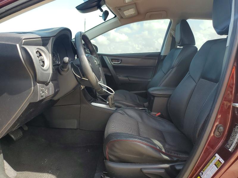 2017 Toyota Corolla VIN 5YFBURHE1HP650572 COPART salvage auction — FRONT END, Fl - Cert Of Title Slvg Rebuildable, sold $3,950 on 2026-07-08 (photo 7)