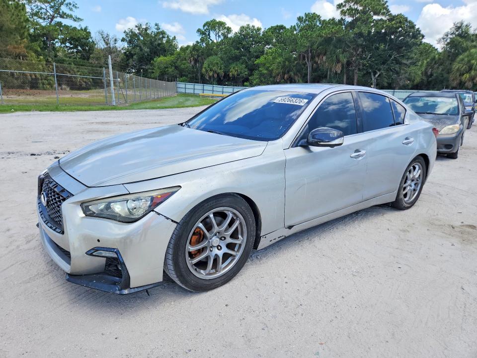 2017 Infiniti Q50 VIN JN1FV7APXHM850810 COPART salvage auction — MECHANICAL, Fl - Cert Of Title-Rebuilt, sold $875 on 2026-07-29 (photo 1)