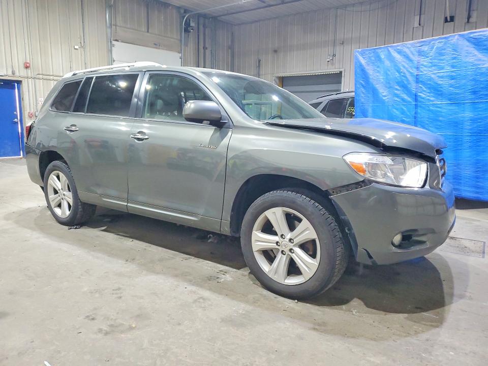 2009 Toyota Highlander VIN JTEES42A692143206 COPART salvage auction — FRONT END, Nh - Cert Of Title-Salvage, sold $150 on 2026-07-30 (photo 4)