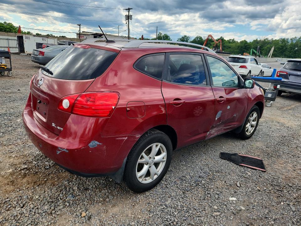 2009 Nissan Rogue VIN JN8AS58V79W175677 COPART salvage auction — SIDE, Nj - Cert Of Title-Salvage, sold $375 on 2026-07-31 (photo 3)