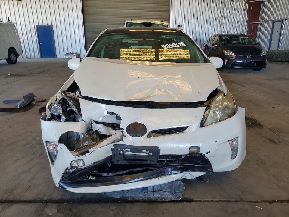 2013 Toyota Prius VIN JTDKN3DU4D5599888 COPART salvage auction — FRONT END, Ca - Salvage Certificate, sold $1,300 on 2026-07-27 (photo 5)