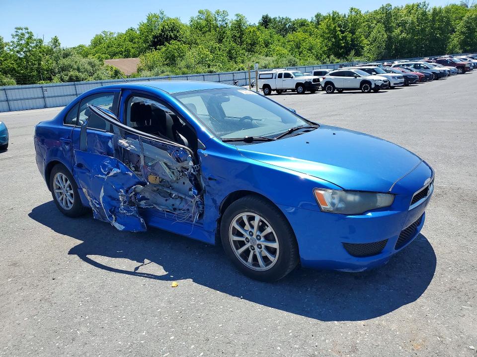 2011 Mitsubishi Lancer VIN JA32U2FU4BU001665 COPART salvage auction — SIDE, PA - CERTIFICATE OF SALVAGE, sold $600 on 2026-07-14 (photo 4)