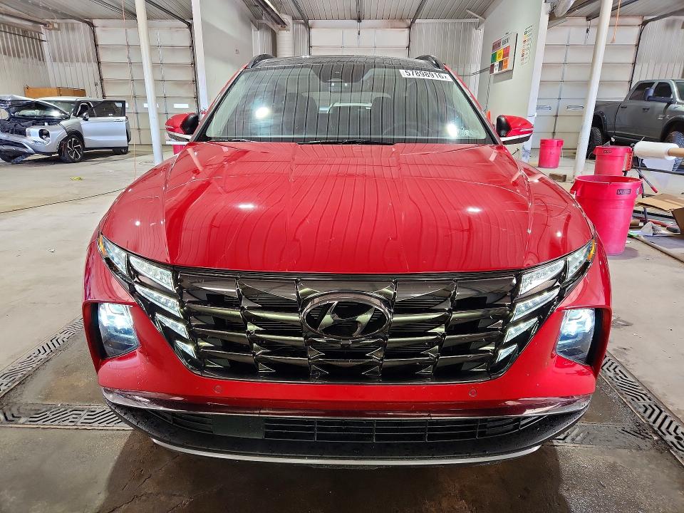 2022 Hyundai Tucson VIN 5NMJECAE8NH084254 COPART salvage auction — REAR END, Pa - Certificate Of Salvage, sold $10,800 on 2026-07-06 (photo 5)