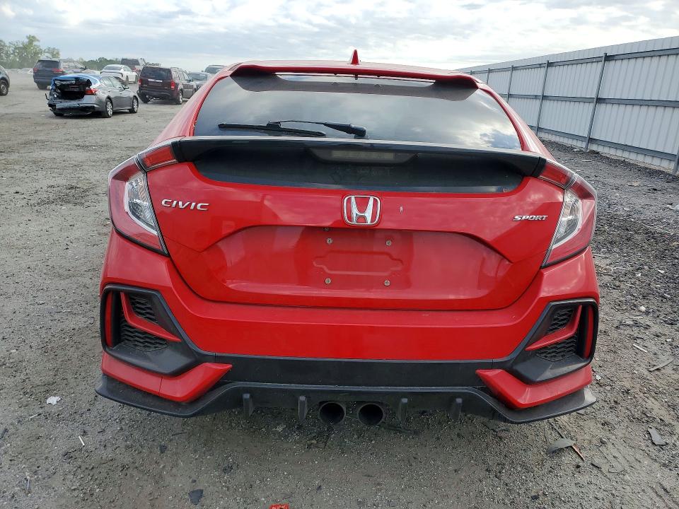2021 Honda VIN SHHFK7G43MU200222 COPART salvage auction — FRONT END, Va - Cert Of Title - Salvage, sold $5,500 on 2026-07-22 (photo 6)