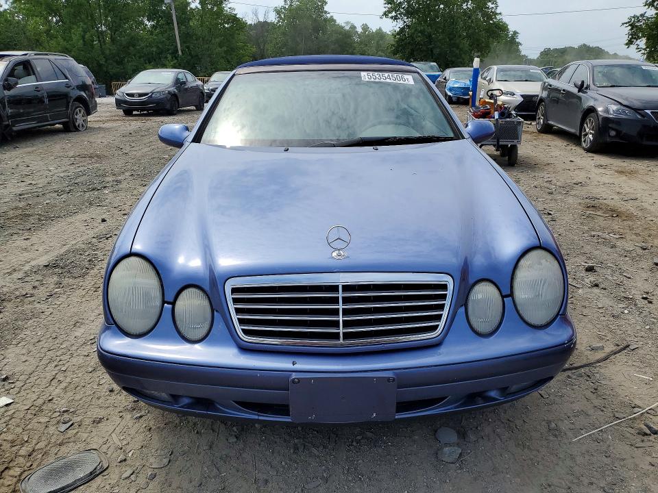 1999 Mercedes-benz Clk-klasse VIN WDBLK65G4XT009808 COPART salvage auction — REAR END, Md - Cert Of Salvage > 75% Damage, sold $900 on 2026-07-07 (photo 5)