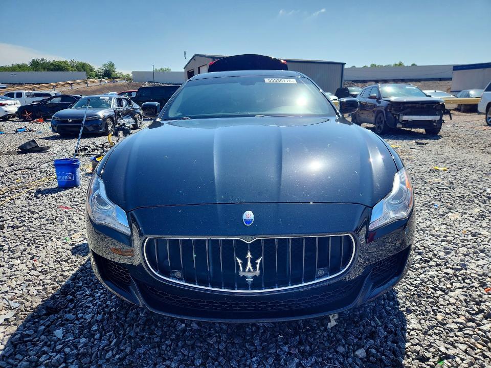 2016 Maserati Quattroporte VIN ZAM56RPAXG1188579 COPART salvage auction — REAR END, Tx - Salvage Vehicle Title, sold $175 on 2026-07-21 (photo 5)