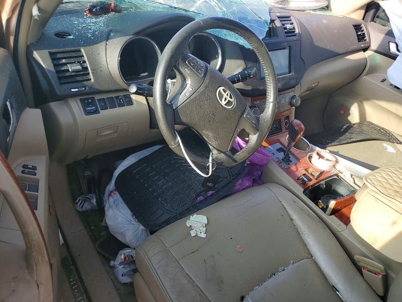 2010 Toyota Highlander VIN 5TDYK3EHXAS002110 COPART salvage auction — ALL OVER, AR - CERT OF TITLE-SALVAGE, sold $1,300 on 2026-07-13 (photo 8)