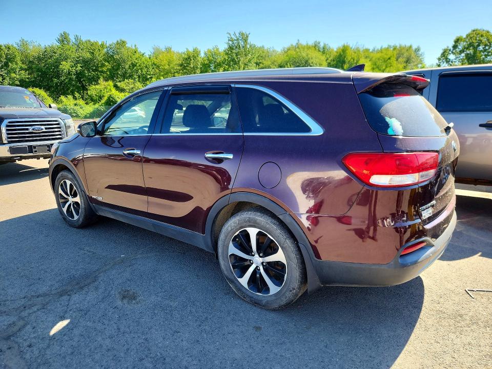 2016 Kia Sorento VIN 5XYPHDA50GG132866 COPART salvage auction — MINOR DENT/SCRATCHES, Ny - Certificate Of Title, sold $2,900 on 2026-07-16 (photo 2)
