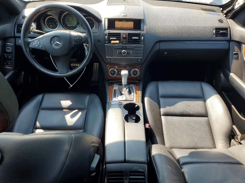 2011 Mercedes-benz C class VIN WDDGF8BB3BR133995 COPART salvage auction — FRONT END, Ma - Certificate Of Title (P), sold $675 on 2026-07-27 (photo 8)