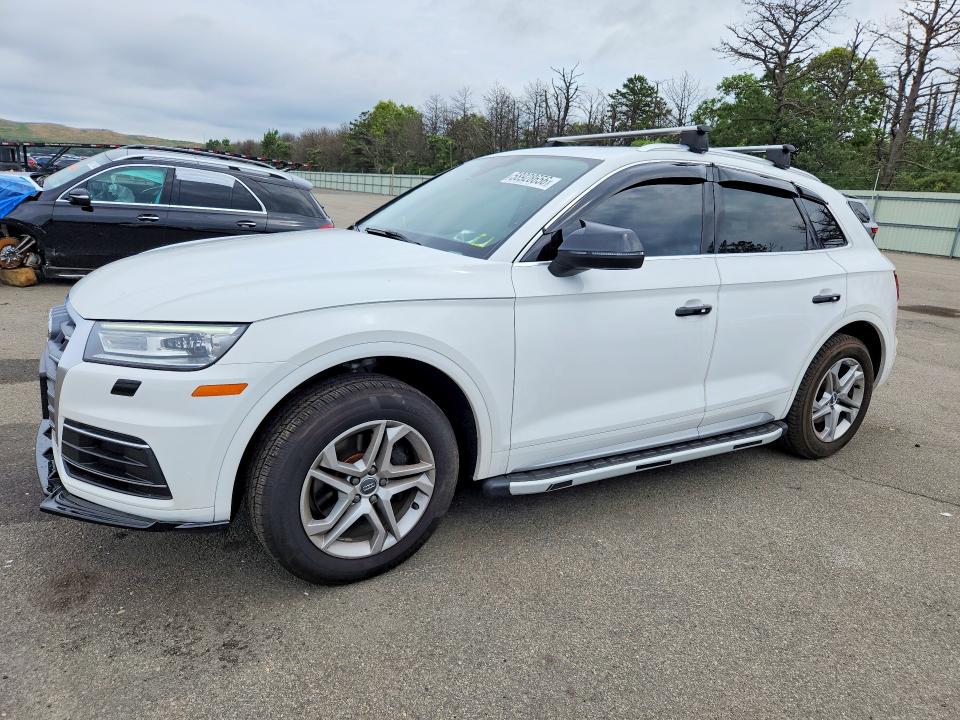 2019 Audi Q5 VIN WA1ANAFY2K2095526 COPART salvage auction — SIDE, Ny - Mv-907A Salvage Certificate, sold $8,100 on 2026-07-20 (photo 1)