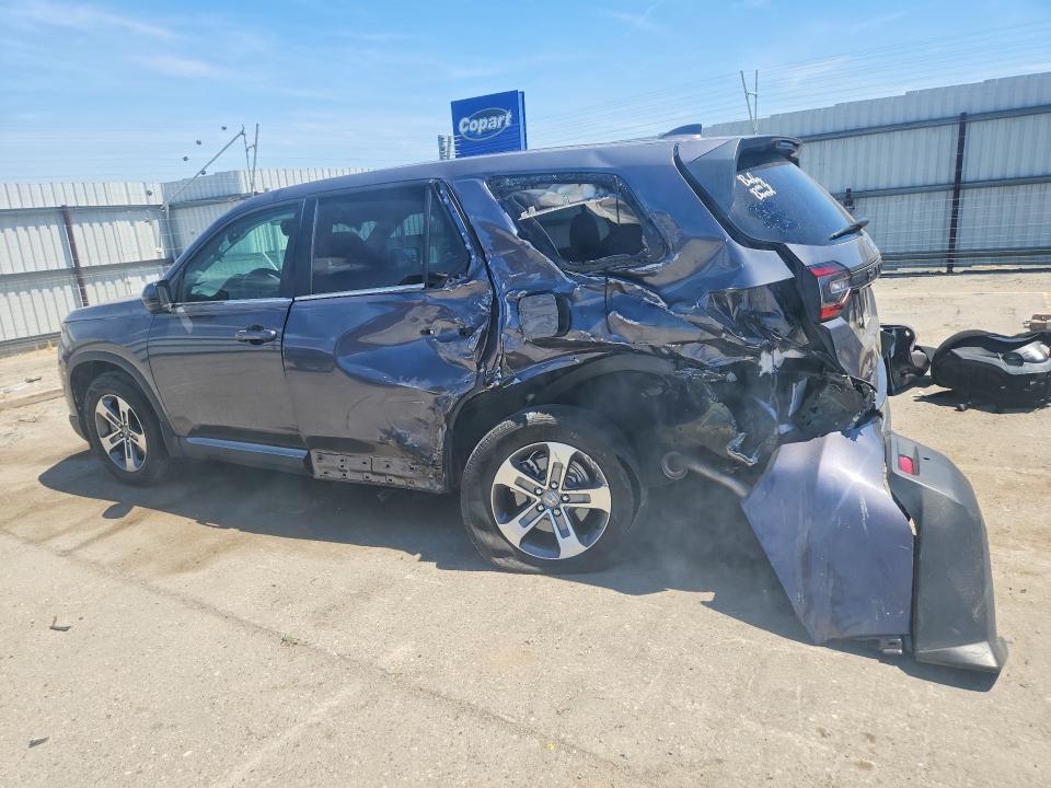 2025 Honda Pilot VIN 5FNYG2H4XSB013232 COPART salvage auction — REAR END, Ca - Salvage Certificate, sold $9,700 on 2026-07-31 (photo 2)