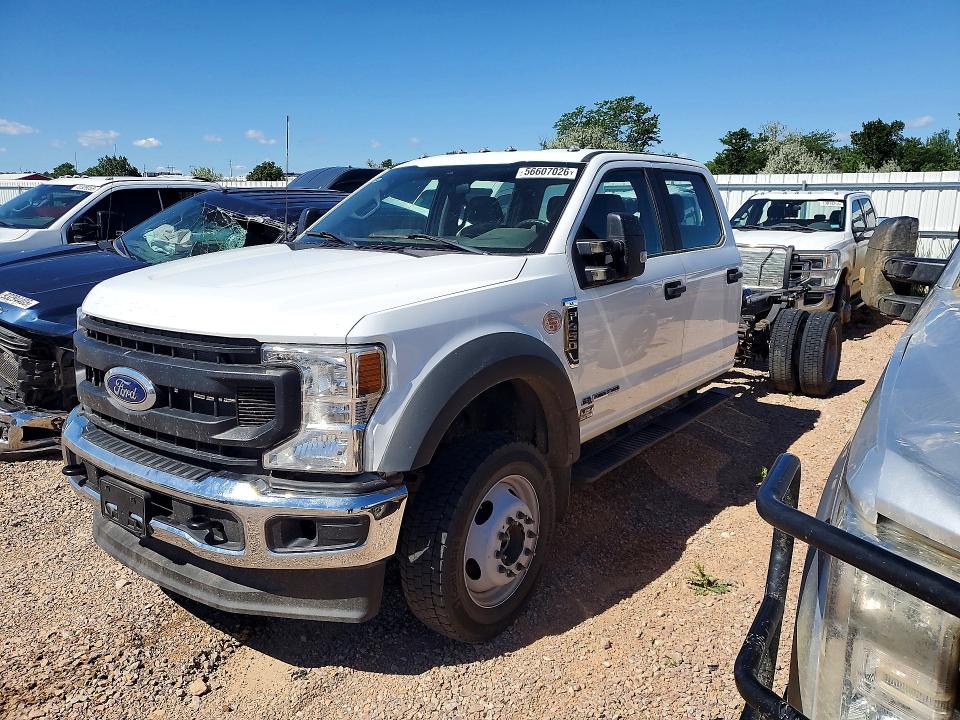 2022 Ford F-450 super duty VIN 1FD0W4HT0NEF82398 COPART salvage auction — Burn Engine, Mn - Cert Of Title-Salvage, sold $17,200 on 2026-07-07 (photo 1)