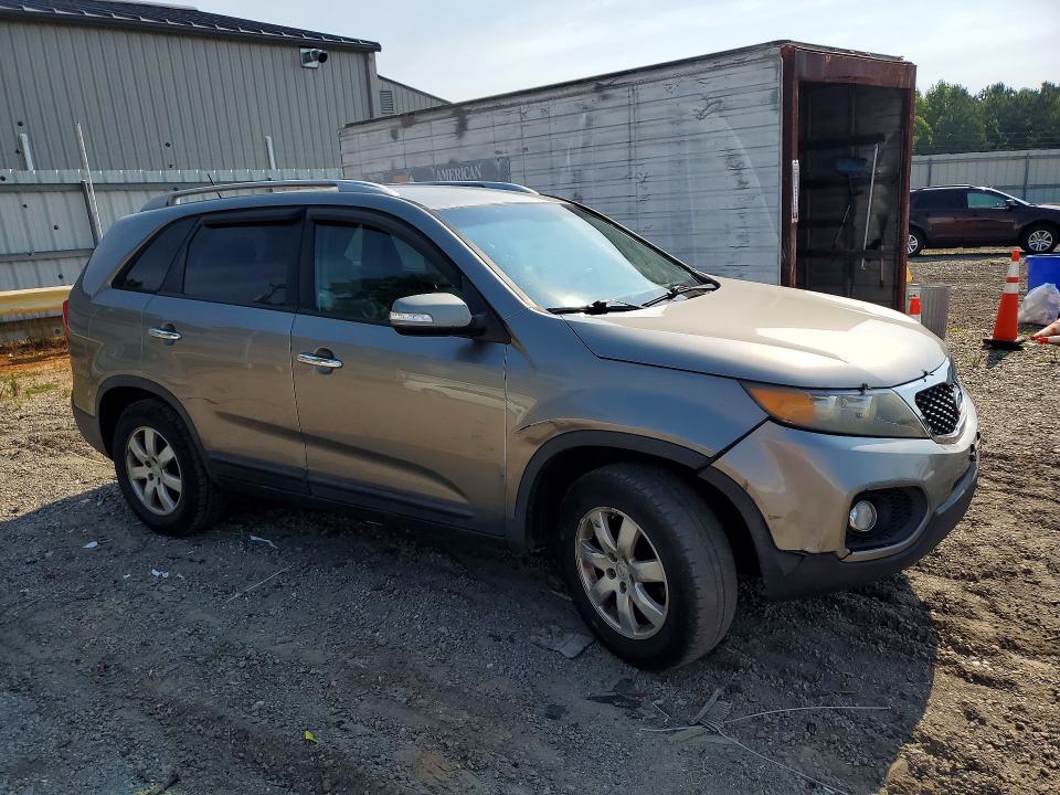 2011 Kia Sorento VIN 5XYKT4A19BG125431 COPART salvage auction — FRONT END, VA - CERT OF TITLE - SALVAGE, sold $1,350 on 2026-07-17 (photo 4)