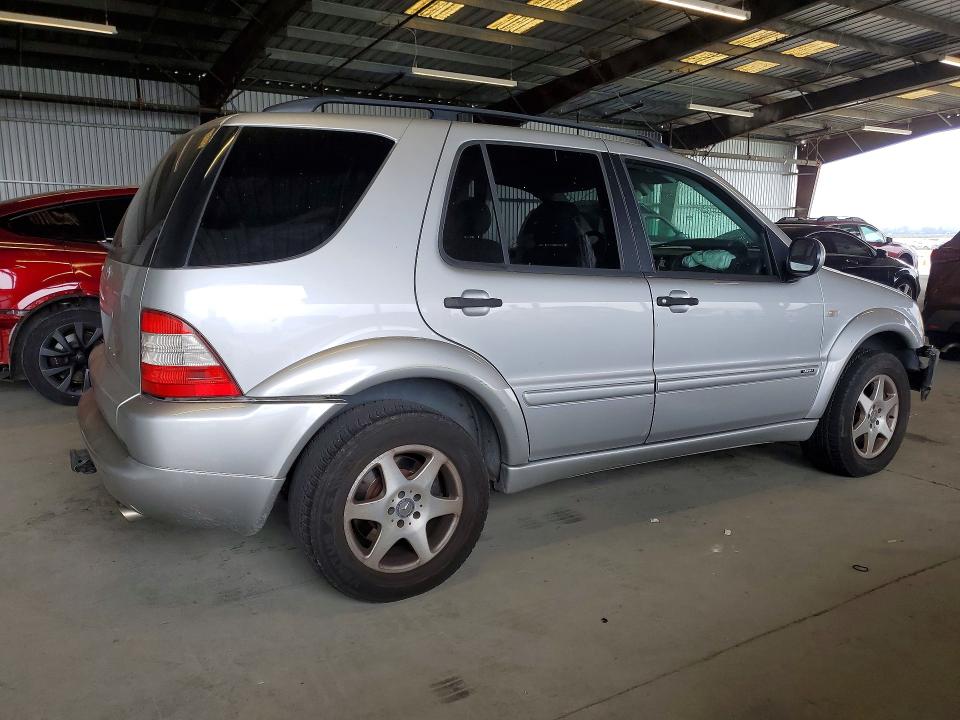 2001 Mercedes-benz M-klasse VIN 4JGAB72E11A240763 COPART salvage auction — FRONT END, Ca - Salvage Certificate, sold $350 on 2026-07-09 (photo 3)