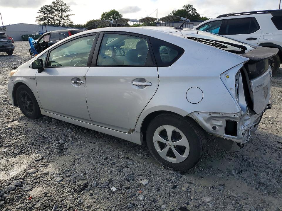 2014 Toyota Prius VIN JTDKN3DU7E0389008 COPART salvage auction — REAR END, Ga - Cert Of Title-Salvage, sold $300 on 2026-07-29 (photo 2)