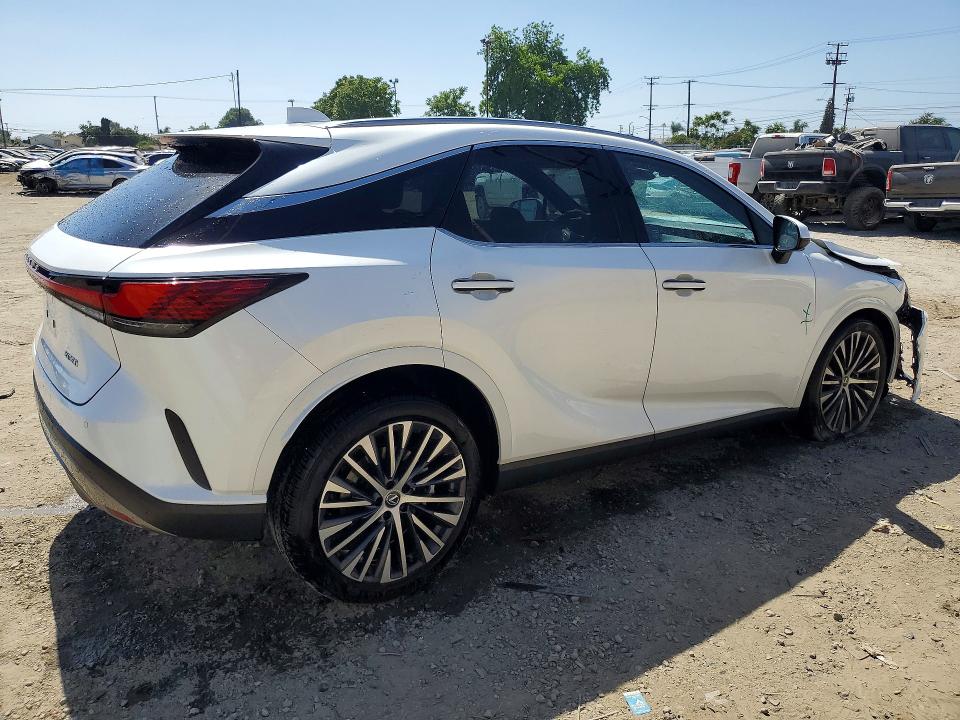 2025 Lexus Rx VIN JTJCHMAA0S2024839 COPART salvage auction — FRONT END, CA - SALVAGE CERTIFICATE, sold $17,400 on 2026-07-23 (photo 3)