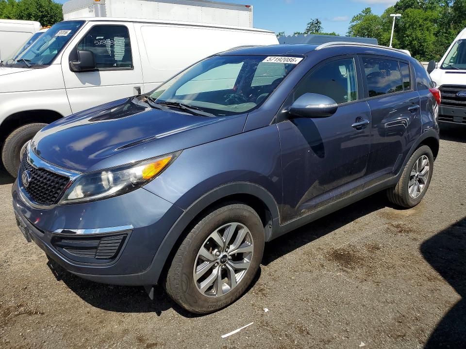2014 Kia Sportage VIN KNDPB3AC6E7669309 COPART salvage auction — MINOR DENT/SCRATCHES, Ma - Certificate Of Title, sold $3,600 on 2026-07-31 (photo 1)