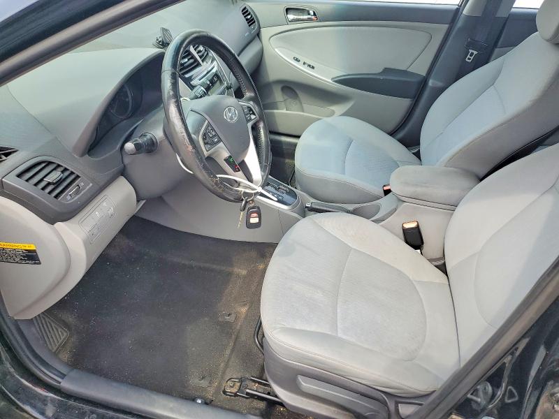 2013 Hyundai Accent VIN KMHCU5AE9DU119846 COPART salvage auction — SIDE, Nj - Cert Of Title-Salvage, sold $750 on 2026-07-22 (photo 7)