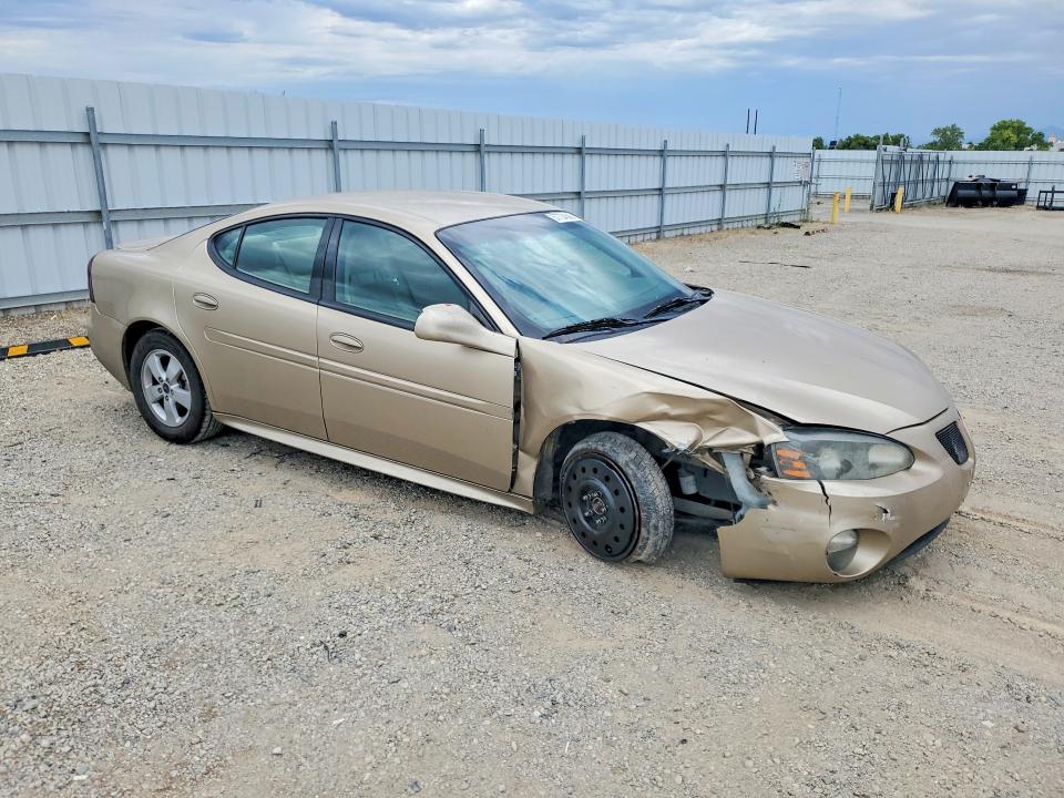 2005 Pontiac Grand prix VIN 2G2WP522151203366 COPART salvage auction — FRONT END, Ca - Salvage Certificate, sold $50 on 2026-07-31 (photo 4)