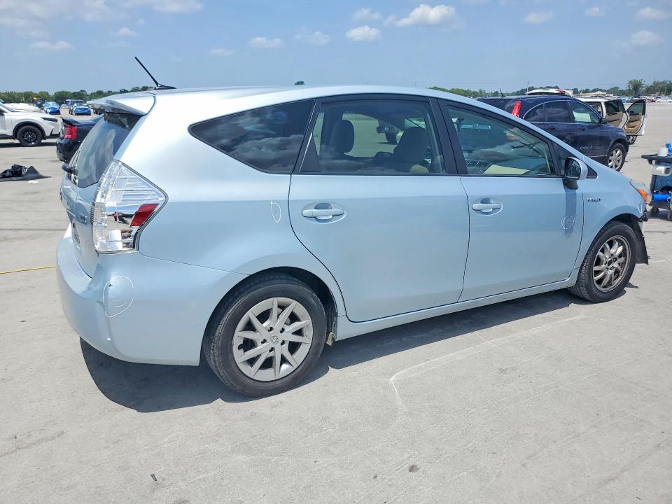 2012 Toyota Prius VIN JTDZN3EU6C3151515 COPART salvage auction — FRONT END, Tn - Cert Of Title-Rebuilt Vehicle, sold $2,050 on 2026-07-13 (photo 3)